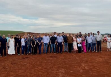 Lideranças visitam as obras do novo aeroporto de Francisco Beltrão