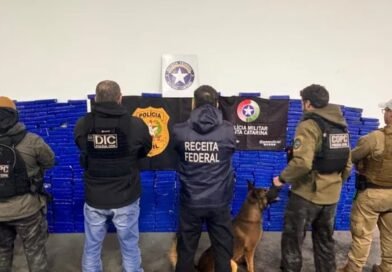 Mais de 400 Kg de maconha são apreendidos durante operação
