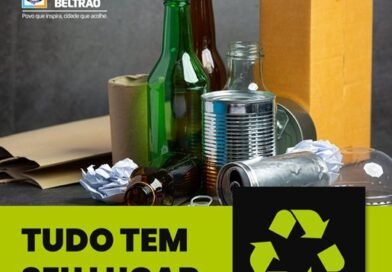 Prefeitura orienta moradores onde descartar móveis velhos, eletrônicos e vidros