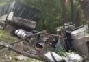Motorista fica ferido em acidente na BR-163
