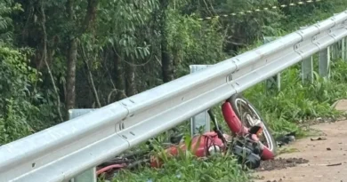 Condutor de moto morre em grave colisão na PRC-280