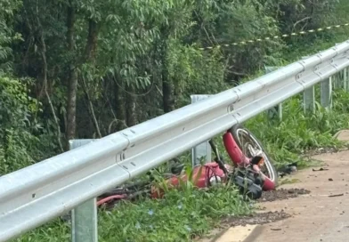 Condutor de moto morre em grave colisão na PRC-280