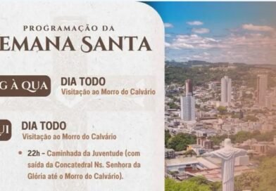 Morro do Calvário é revitalizado para Semana Santa