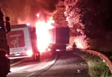 Acidente com explosão deixa um morto em Matelândia