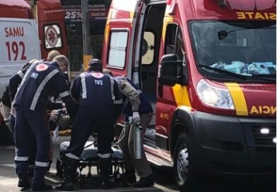 Cinco acidentes foram registrados no perímetro urbano de Francisco Beltrão na quinta-feira (12)