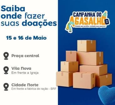 Chegada do frio acende alerta para a Campanha do Agasalho 2026
