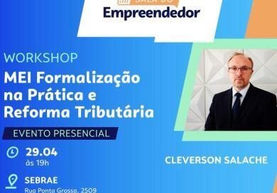 Workshop orienta microempreendedores sobre  reforma tributária em Francisco Beltrão