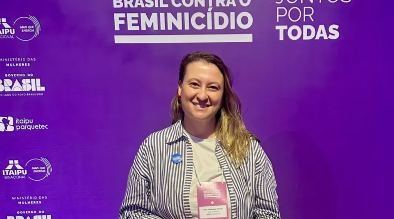 Vereadora Mara participa de ato pelo enfrentamento ao feminicídio