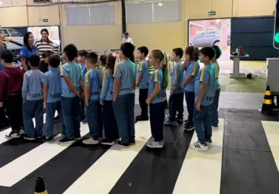 Projeto Criança no Trânsito começa em Francisco Beltrão
