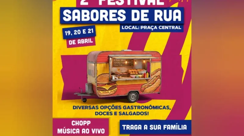 Programação cultural e gastronômica movimenta o fim de semana no calçadão