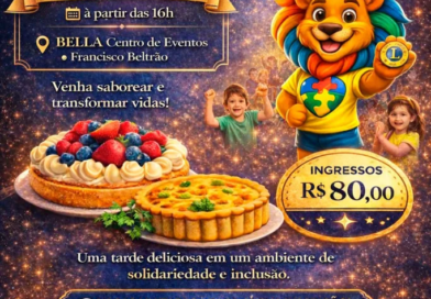 Concurso de tortas do Lions será realizado neste sábado