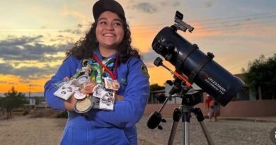 Jovem que descobriu 25 asteroides participa de congresso em Francisco Beltrão