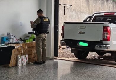 Polícia Militar e Receita Federal apreendem eletrônicos sem legalização