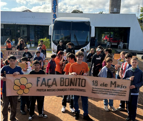 Francisco Beltrão realiza programação alusiva ao Dia Nacional de Combate ao Abuso e à Exploração Sexual de Crianças e Adolescentes