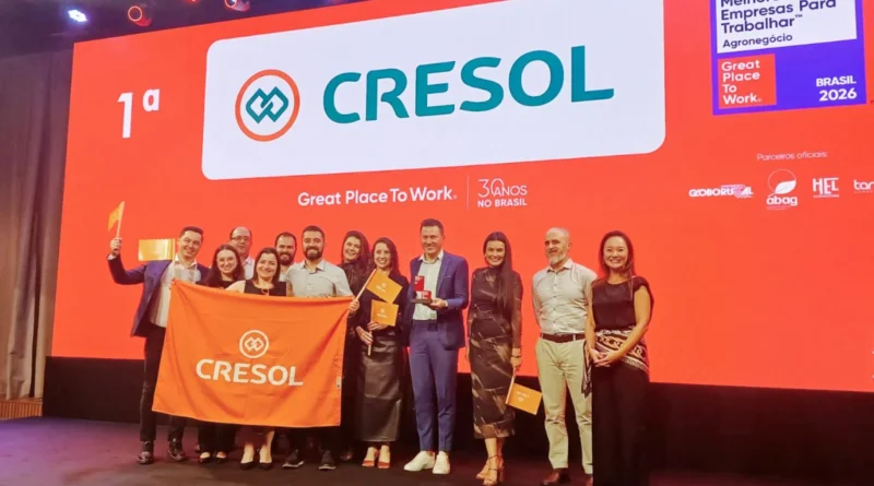 GPTW: Cresol é eleita Melhor Empresa para Trabalhar no Agronegócio