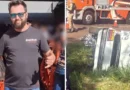 Identificado homem que morreu em capotamento de carro na PR-471