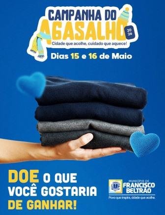 Beltrão se mobiliza para a Campanha do Agasalho