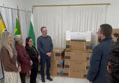 Escola Madre Boaventura em Francisco Beltrão recebe aparelhos de ar-condicionado