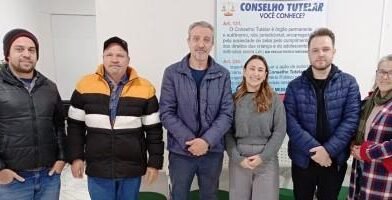 VEREADORES DE BELTRÃO ACOMPANHAM TRABALHOS DO CONSELHO TUTELAR
