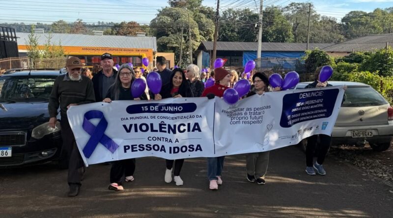 Junho Violeta reforça conscientização e combate à violência contra a pessoa idosa em Francisco Beltrão