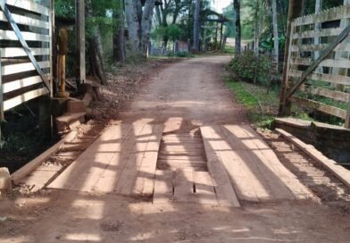 Linha Hobold terá estrada interditada para construção de nova ponte em concreto