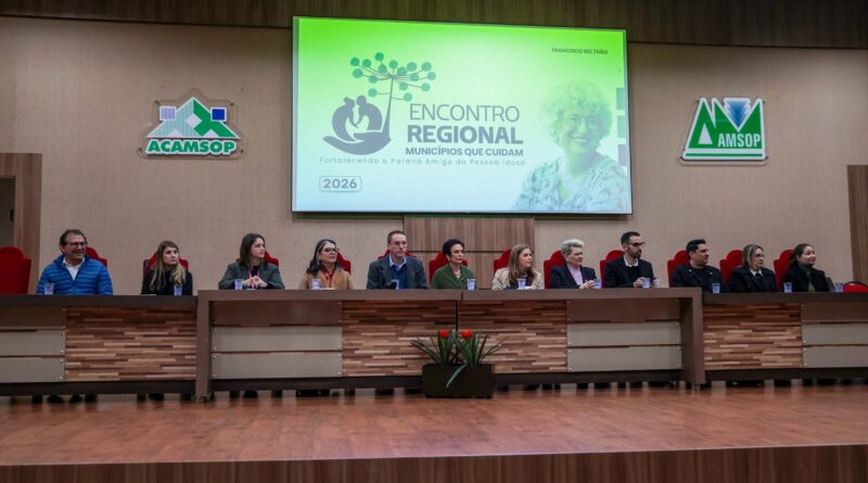 Estado participa de encontro em Francisco Beltrão e fortalece políticas públicas para os idosos