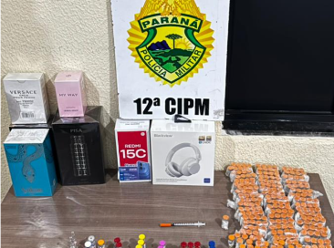 Dois homens são presos com medicamentos contrabandeados