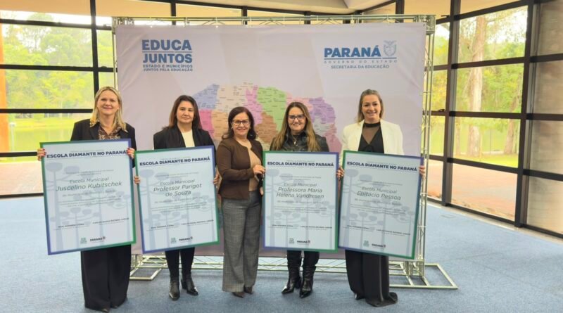 Francisco Beltrão tem quatro escolas reconhecidas entre as melhores do Paraná em alfabetização