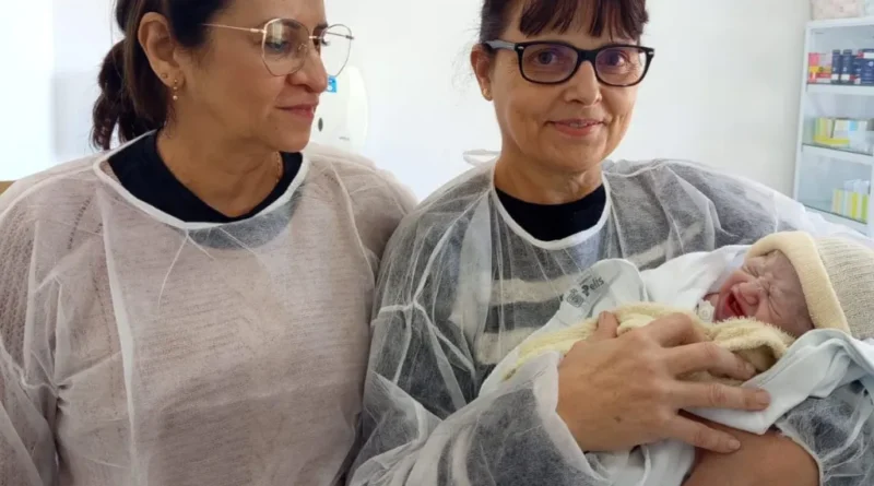 Parto inesperado emociona equipe de saúde no interior de Francisco Beltrão
