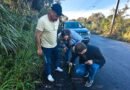 Vereadores fiscalizam asfaltamento da Estrada do Picadão