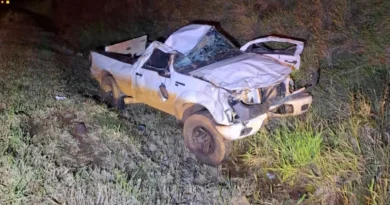 Criança morre e cinco pessoas ficam feridas em grave acidente na PRC-158