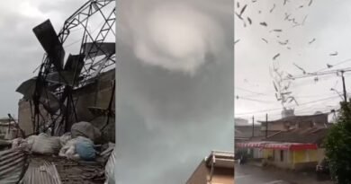 Paraná foi atingido por 6 tornados em intervalo de três dias, confirma Simepar