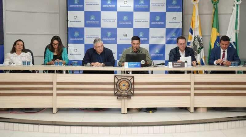 Audiência pública sobre sistema prisional lota a Câmara de Beltrão
