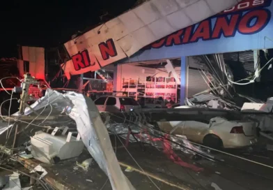 RS: Defesa Civil confirma uma morte e cinco feridos após ciclone bomba