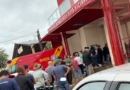 Bombeiros distribuem lonas após temporal com granizo atingir Dois Vizinhos