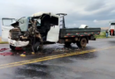 Motorista fica ferido após colisão entre dois caminhões na PRC-280 em Renascença