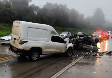 Duas pessoas morrem em grave acidente na PRC-280