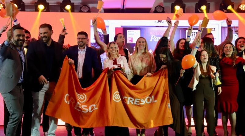 Cresol é eleita a melhor empresa para trabalhar no Paraná