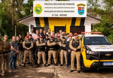Policia Rodoviária inaugura base da Rotam em Francisco Beltrão