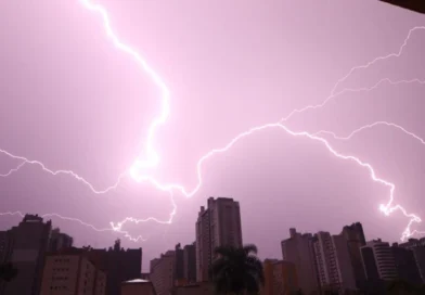 Sábado amanhece com Paraná e Defesa Civil em alerta para tempestades