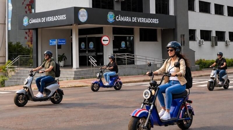 Vereadores aprovam regras para ciclomotores