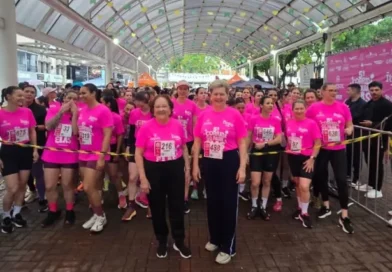 Corrida Só Para Elas reúne mais de 600 mulheres em Francisco Beltrão