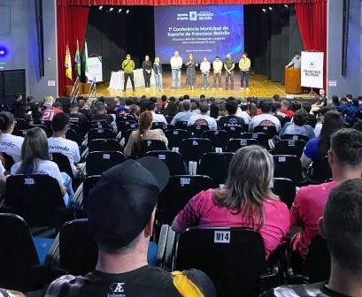 1ª Conferência Municipal do Esporte reúne participação expressiva